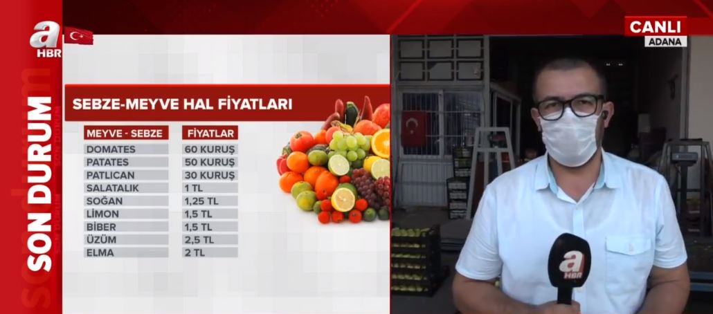 Pazarda sebze meyve fiyatları ne kadar? Halde kaç lira? İşte İstanbul’daki pazar ile Adana’daki hal arasındaki büyük fark
