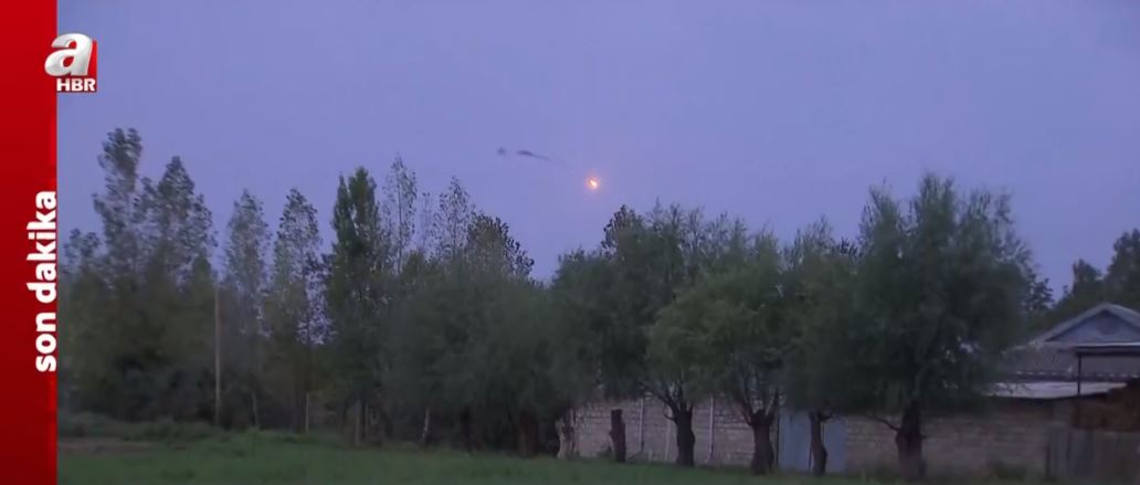 Son dakika: Ermenistan’a ait insansız hava aracı İHA düşürüldü! A Haber ekibi o anları saniye saniye görüntüledi