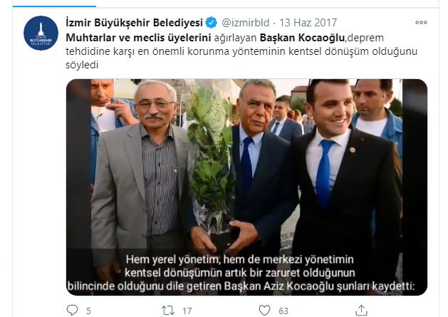 Tunç Soyer’in iddiasını yalanlayan tweet! Hani yıkım yetkisi yoktu?