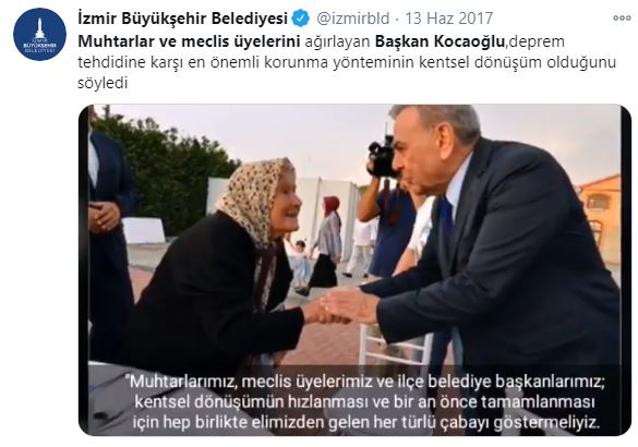 Tunç Soyer’in iddiasını yalanlayan tweet! Hani yıkım yetkisi yoktu?