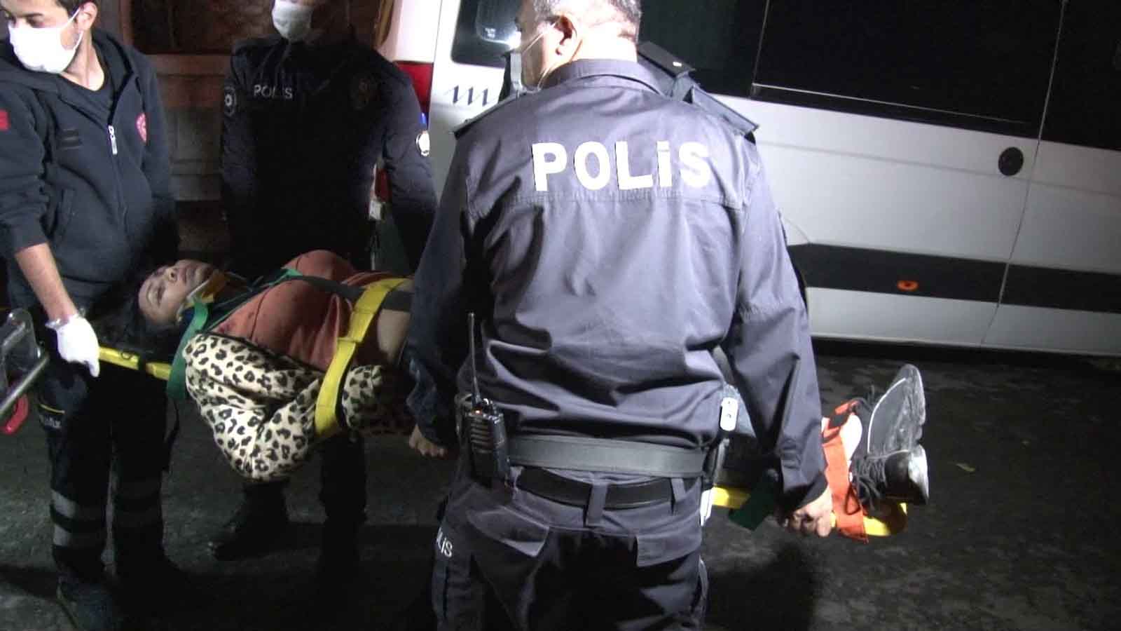 Ataşehir’de korona partisine baskın! Kaçmaya çalışan iki kişi düşerek yaralandı