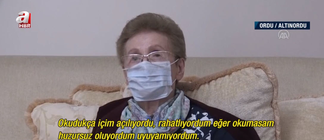 84 yaşında liseden mezun oldu: Okudukça içim açılıyor