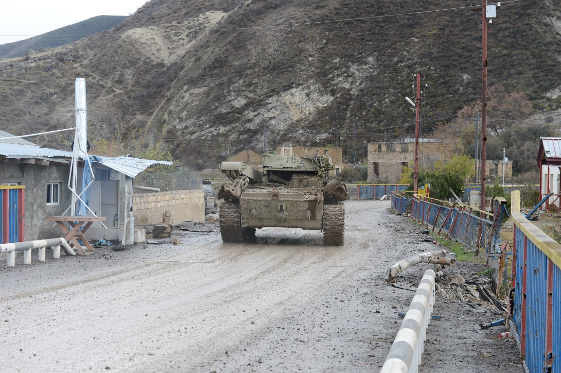 Ermenistan işgalinden kurtarılan Sugovuşan köyü havadan görüntülendi