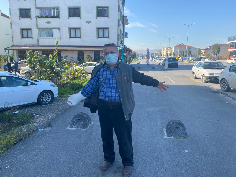 Ölümden döndü! Aynı taşa tam 6 kez takılıp düştü...