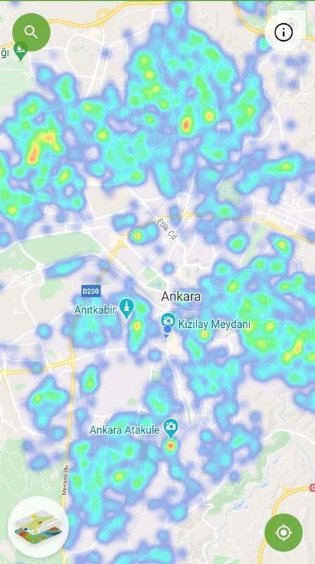 Ankara koronavirüs haritası güncel | Tedbirler etkisini gösterdi! Yeşile dönüyorlar