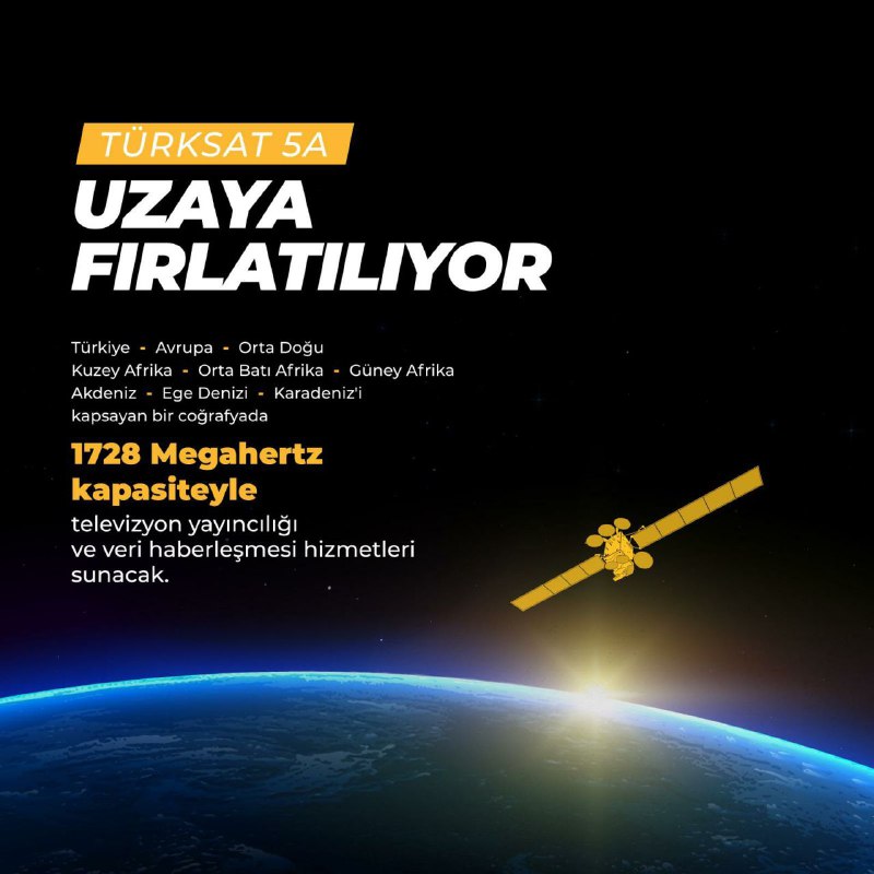 Türksat 5A Uydusunun özellikleri neler? AK Parti detayları paylaştı