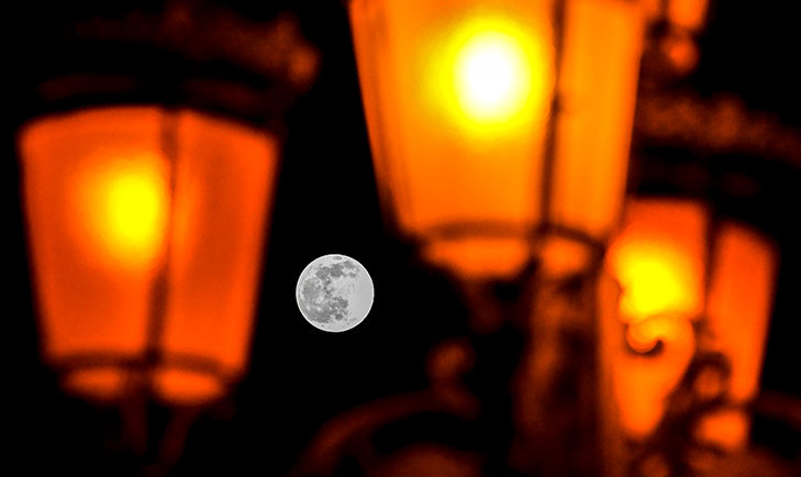 Yılın ilk dolunayı! Kartpostallık görüntüler oluştu