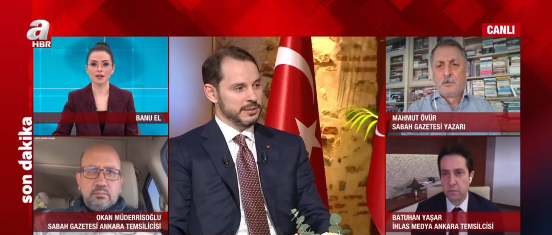 Başkan Erdoğan’dan CHP’ye Berat Albayrak tepkisi! A Haber canlı yayınında flaş açıklamalar: Mesele Berat Albayrak’ın temsil ettiği milli duruştur