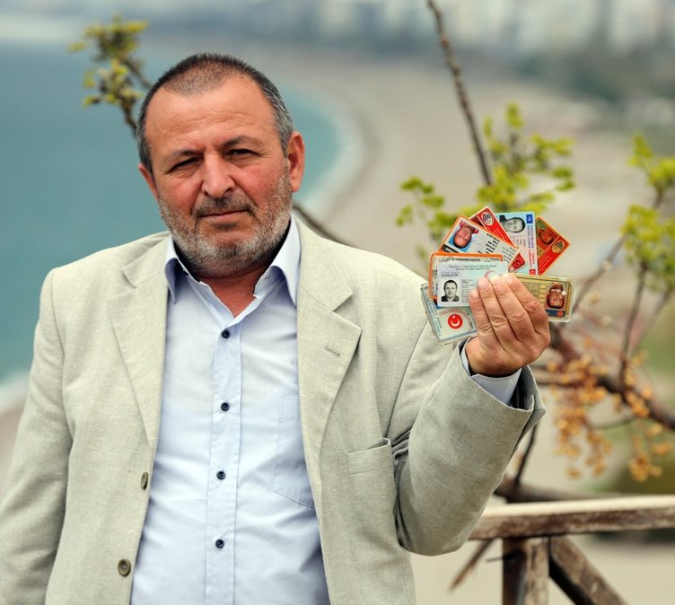 Zonguldaklı Ersin Akbaş’ın 37 yıllık kimlik çilesi! 4 tane ismi var