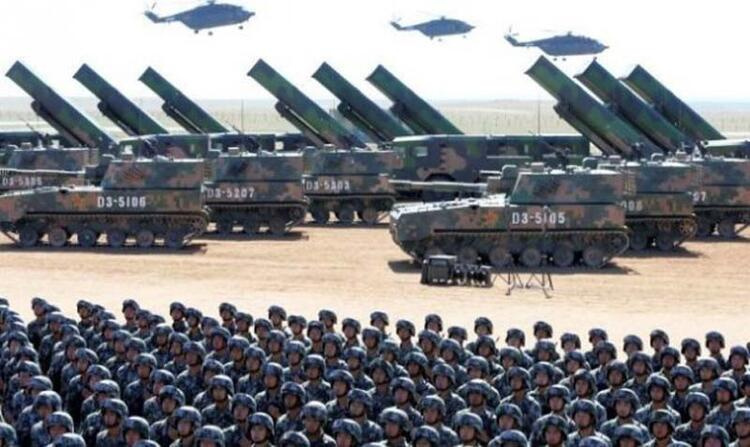 Çin ordusu roketatar yerleştirdi! Dünya kaygı içinde izledi