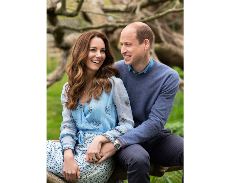 Prens William ve Kate Middleton’dan 10. yıl pozları! Böyle teşekkür ettiler
