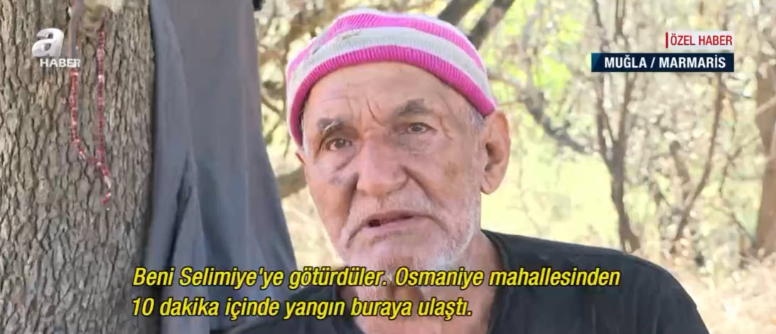 Yangında evi harabeye döndü! 81 yıllık hatıralarını yitirdi