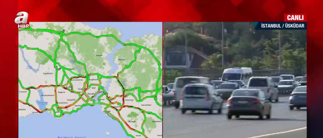 Son dakika: İstanbul’da sabah trafiği! Trafik yoğunluk haritasına son durum