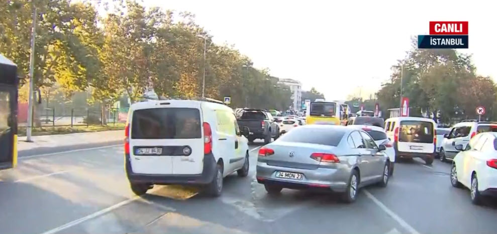 İstanbul’da her sabah değişmeyen tablo! İşte İstanbul trafiğinde son durum