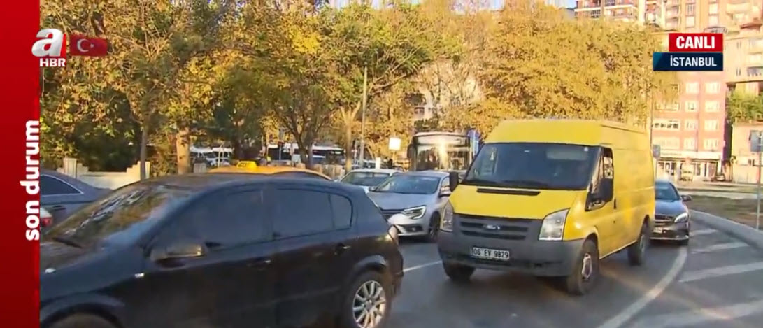 İstanbul’da her sabah değişmeyen tablo! İşte İstanbul trafiğinde son durum
