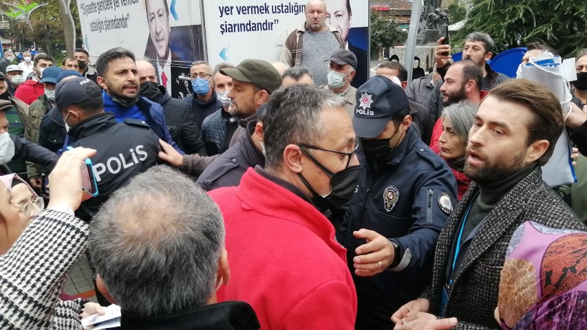 Görev başındaki polise küstah tehdit! Açığa alınacaksın biliyorsun değil mi?