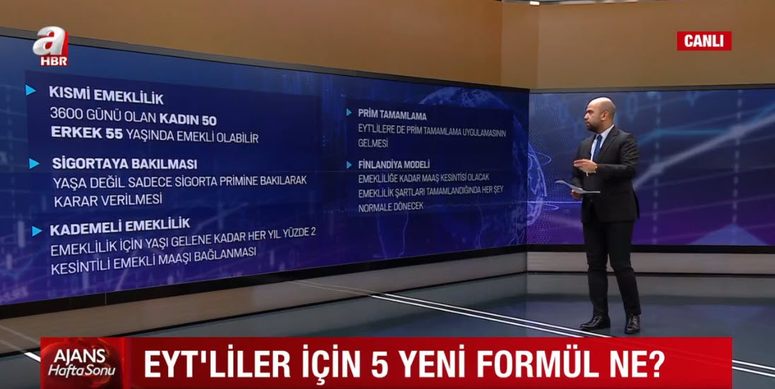 Başkan Erdoğan’dan EYT talimatı! Emeklilikte Yaşa Takılanlar EYT için 5 formül masada | EYT’liler için 5 yeni formül ne?