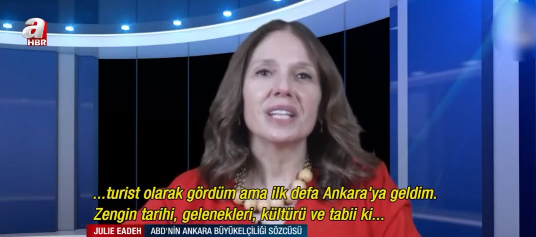 ABD yeni büyükelçi sözcüsünü böyle tanıttı! Julie Eadeh: Türkiye’de çalışmak hayalimin gerçekleşmesi