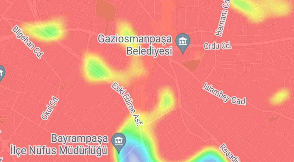 İstanbul’da son durum kırmızı! Haftalık COVID-19 vaka risk haritası açıklandı
