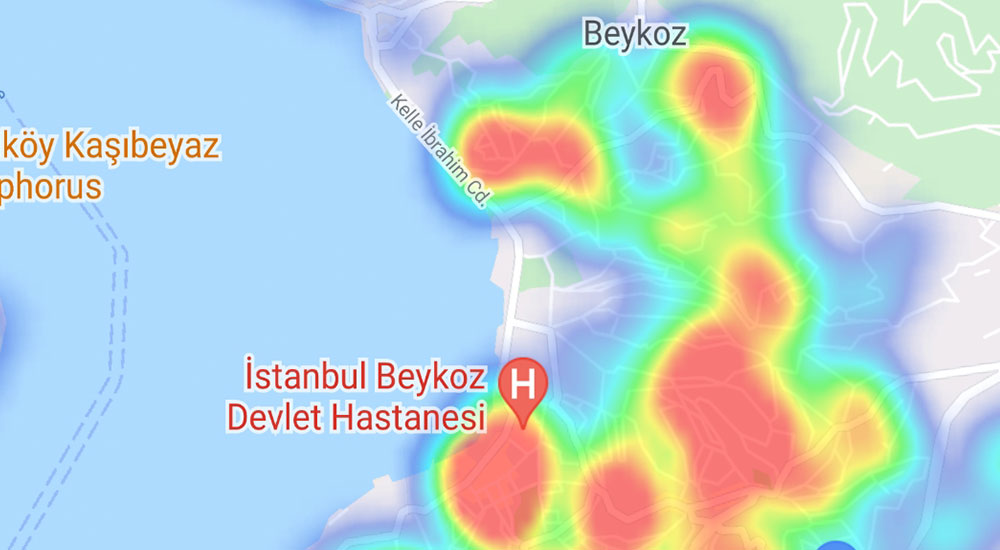 İstanbul’da son durum kırmızı! Haftalık COVID-19 vaka risk haritası açıklandı