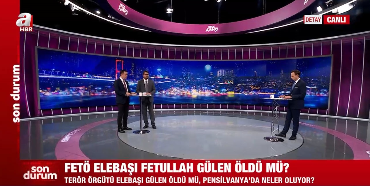 FETÖ elebaşı Fetullah Gülen öldü iddiasıyla ilgili A Haber canlı yayınında flaş açıklamalar