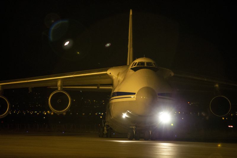 Doğu Anadolu Gözlemevi için dev kargo uçağıyla Rusya’dan getirildi! 4 metre çapında...