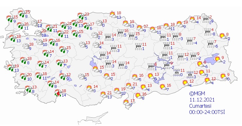 Meteoroloji’den 13 şehir için SON DAKİKA kar yağışı uyarısı | 3 ile turuncu! 22 ile sarı uyarı
