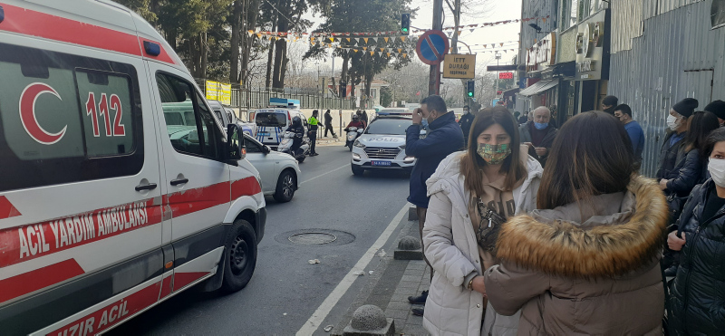 Yola düşen kadının üzerinden İETT otobüsü geçti