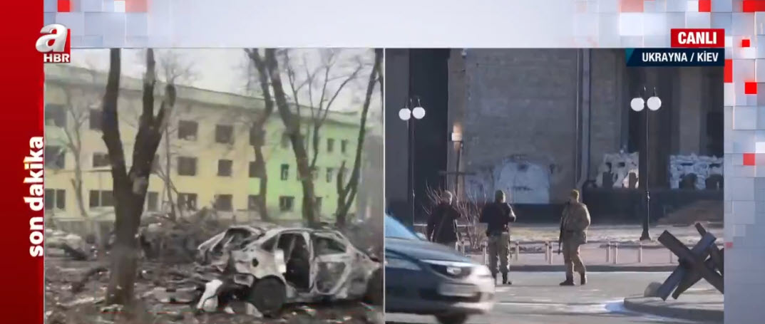 Ukrayna savaşında 15. Gün! A Haber görüntüledi! İşte Rusya’nın bombaladığı yerle bir edilen havalimanı