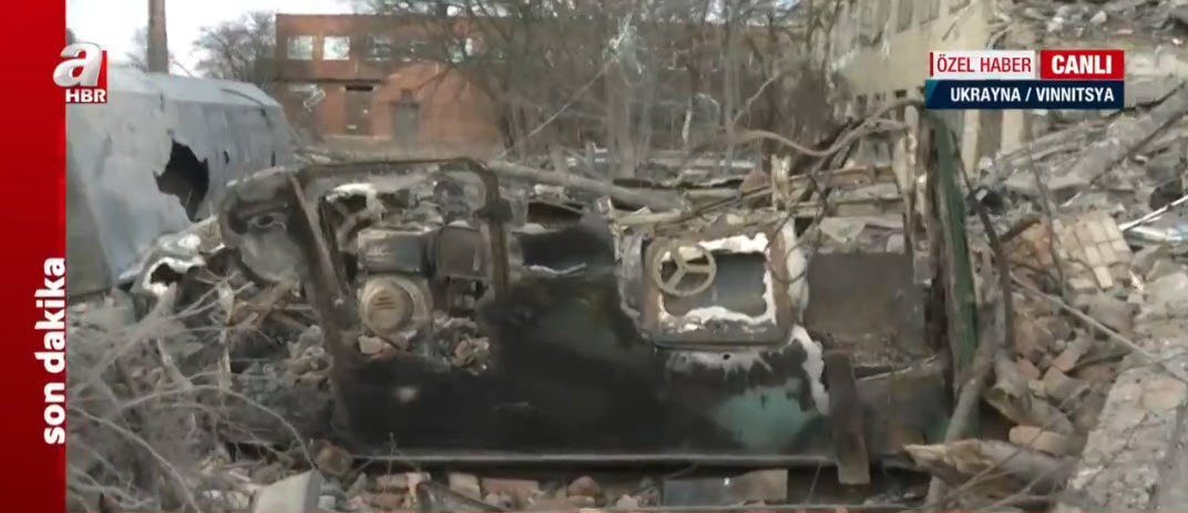 Ukrayna savaşında 15. Gün! A Haber görüntüledi! İşte Rusya’nın bombaladığı yerle bir edilen havalimanı