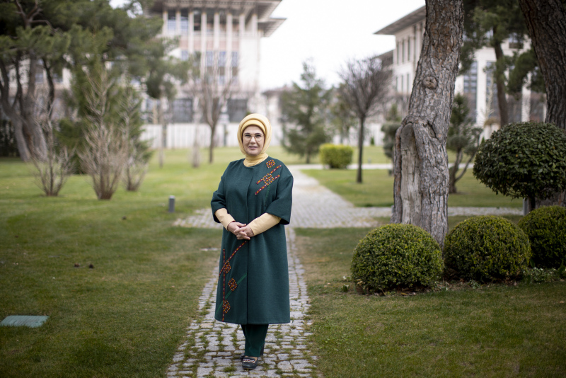 Emine Erdoğan himayesinde yürütülen Sıfır Atık Projesi’ni değerlendirdi