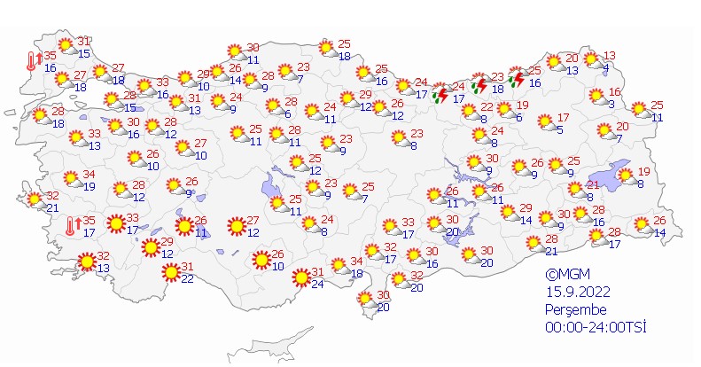 Meteoroloji uyardı! Bir çok bölgeye sağanak geliyor: İstanbul Ankara, İzmir... | Hava durumu 11 Eylül 2022