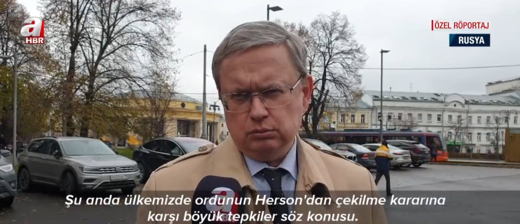 Rus vekil Mihail Delyagin A Haber’e konuştu: Erdoğan’ın dış siyaseti bizde hayranlık uyandırıyor | Rusya Herson’dan neden çekildi?