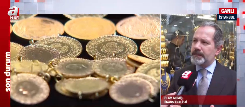 Kapalıçarşı’da gram altın ne kadar? Altın düşer mi yükselir mi? İslam Memiş A Haber’de tarih verdi: İyi değerlendirmek lazım