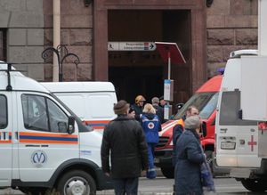 Rusyadaki patlama sonrası olay yerinden ilk kareler