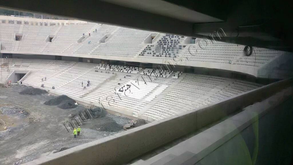 Beşiktaşın yeni stadı Vodafone Arenanın son hali!
