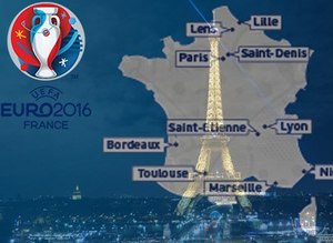 EURO 2016nın oynanacağı stadyumlar, maç günleri ve saatleri