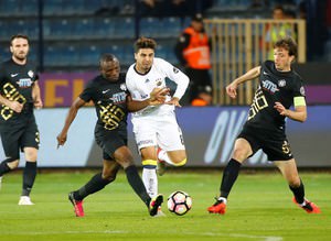 Osmanlıspor - Fenerbahçe maçından kareler
