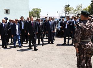 Cumhurbaşkanı Erdoğan, Özel Harekat Daire Başkanlığını ziyaret etti