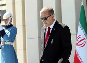 Cumhurbaşkanı Erdoğan, Ruhaniyi resmi törenle karşıladı