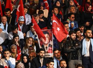 Cumhurbaşkanlığı Hükümet Sistemi Halk Oylaması Kampanya Tanıtım Toplantısında ilk kareler