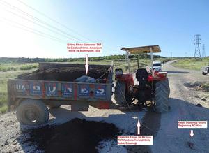 Diyarbakırda hainler patlayıcı yüklü traktörü böyle tuzaklamışlar