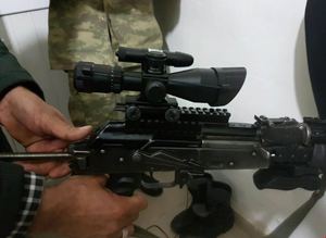 PKKya götürülmek istenilen mühimmat ele geçirildi