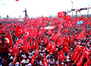 Rakamlarla tarihi Yenikapı mitingi