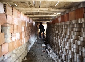 Teröristler İdilde tünel inşa etti