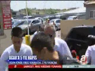 Ağar'a 5 yıl hapis