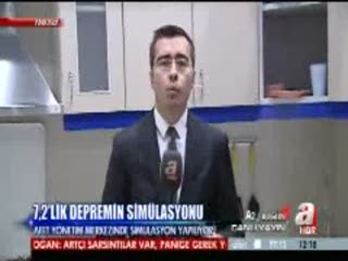 İşte 7,2'lik depremin simülasyonu