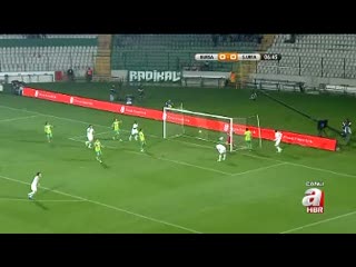 Bursaspor'un ilk golü