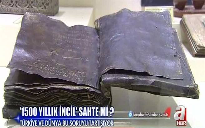 '1500 yıllık İncil' sahte mi?