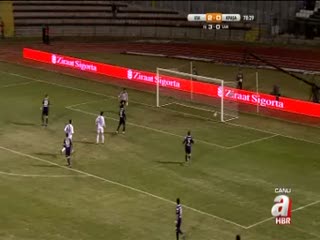 Eskişehirspor: 3 - Kasımpaşaspor: 0 (Dk. 79 Dede)